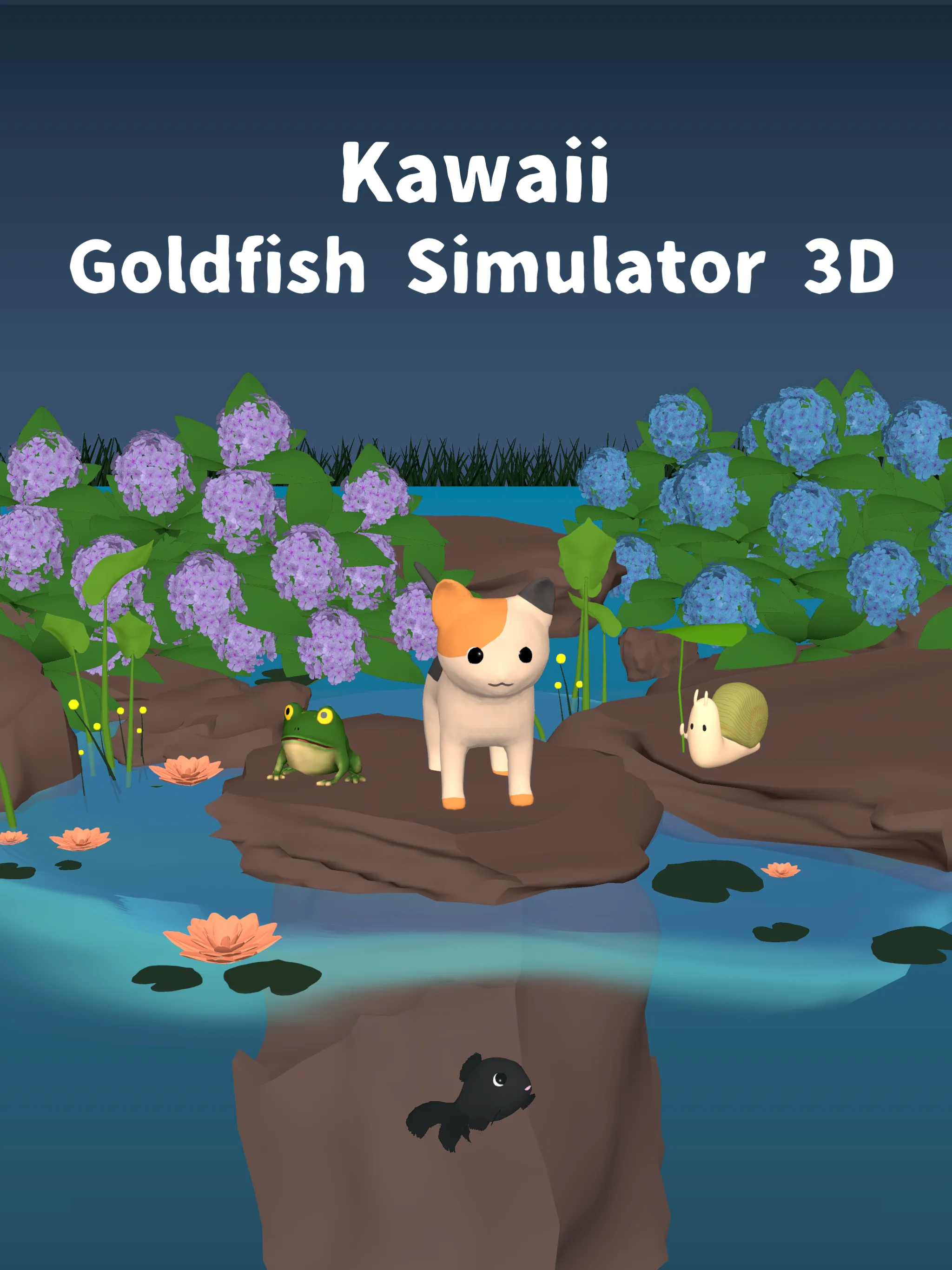 Goldfish & Cat Simulator | Indus Appstore | Screenshot