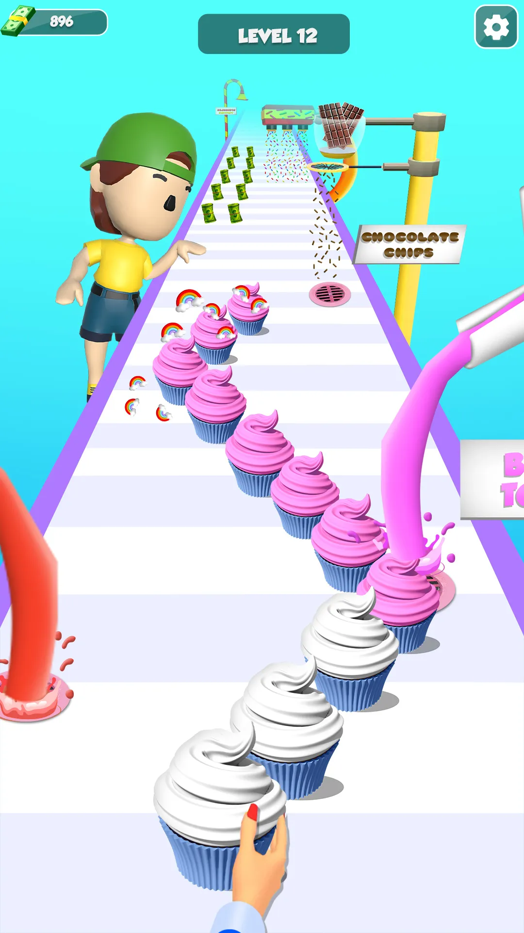 Cake Stack 3D Donut Cake Games | Indus Appstore | Screenshot