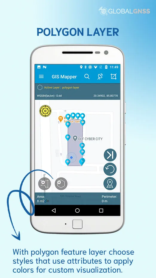 GIS Mapper - Surveying App for | Indus Appstore | Screenshot