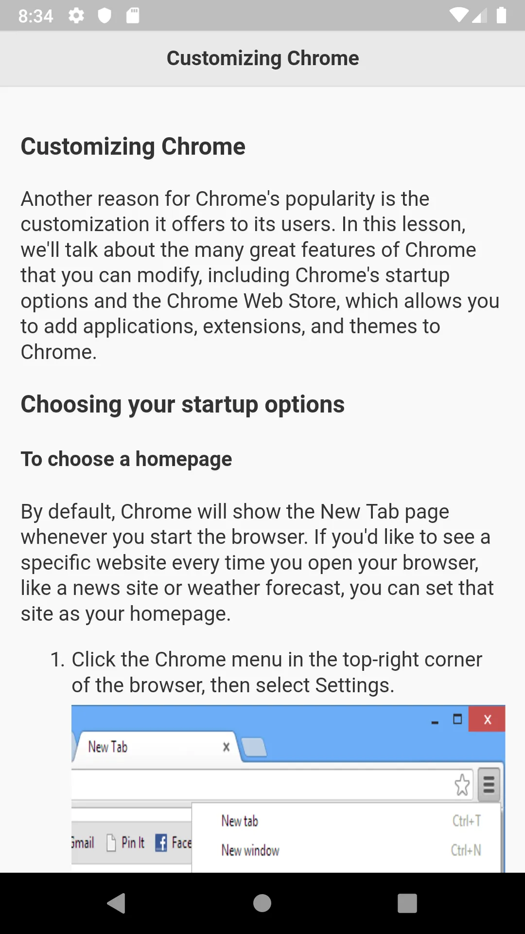 Tutorials for Web Browser | Indus Appstore | Screenshot