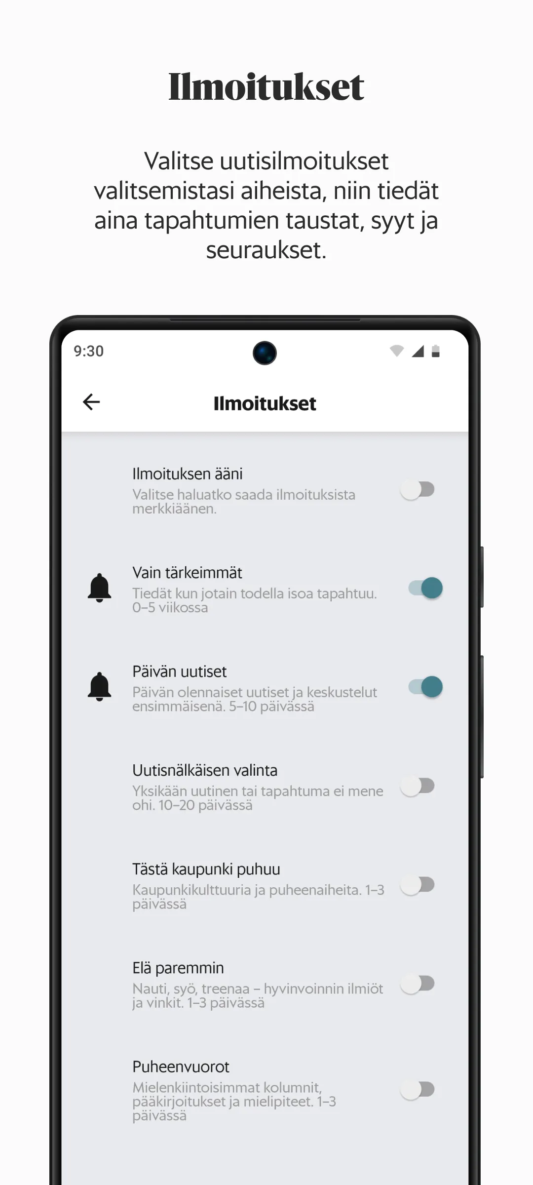 Helsingin Sanomat | Indus Appstore | Screenshot