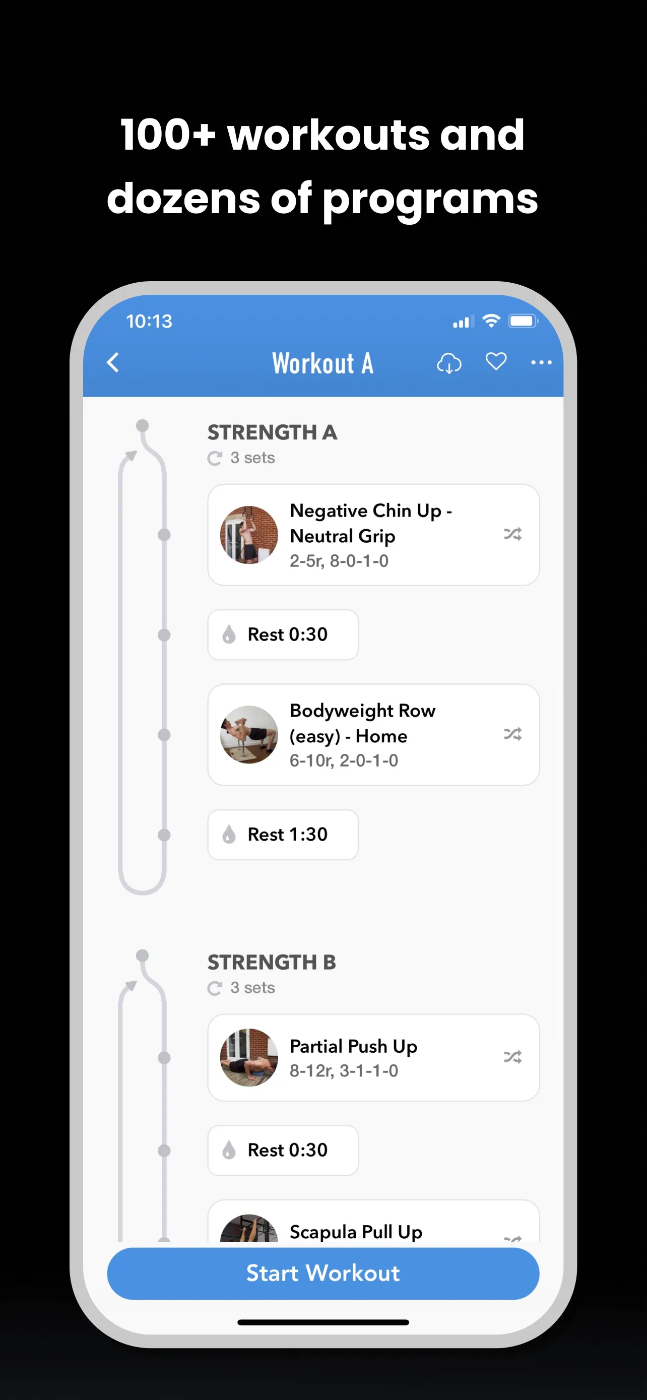 Bodyweight Warrior | Indus Appstore | Screenshot