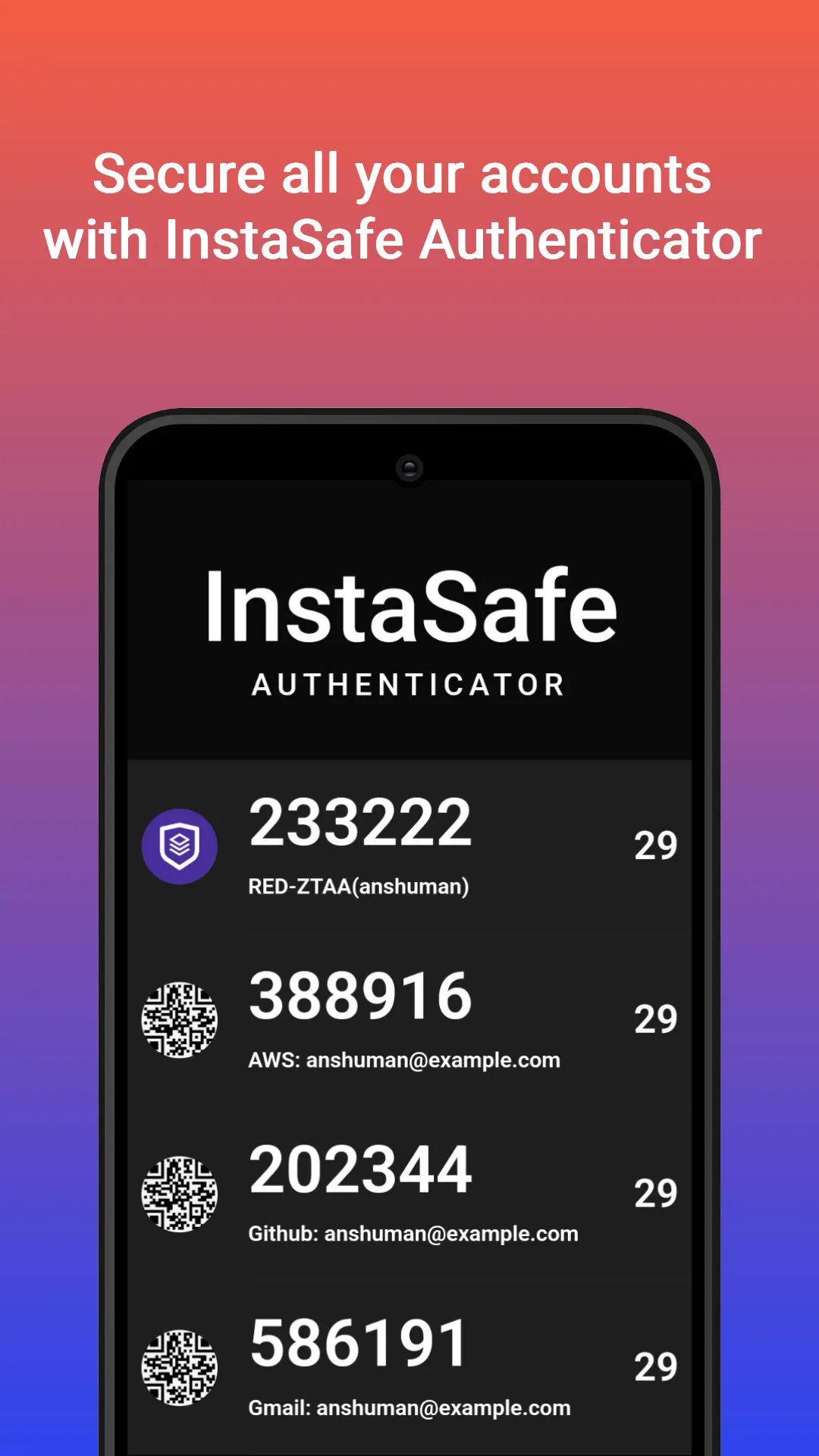 InstaSafe Authenticator | Indus Appstore | Screenshot