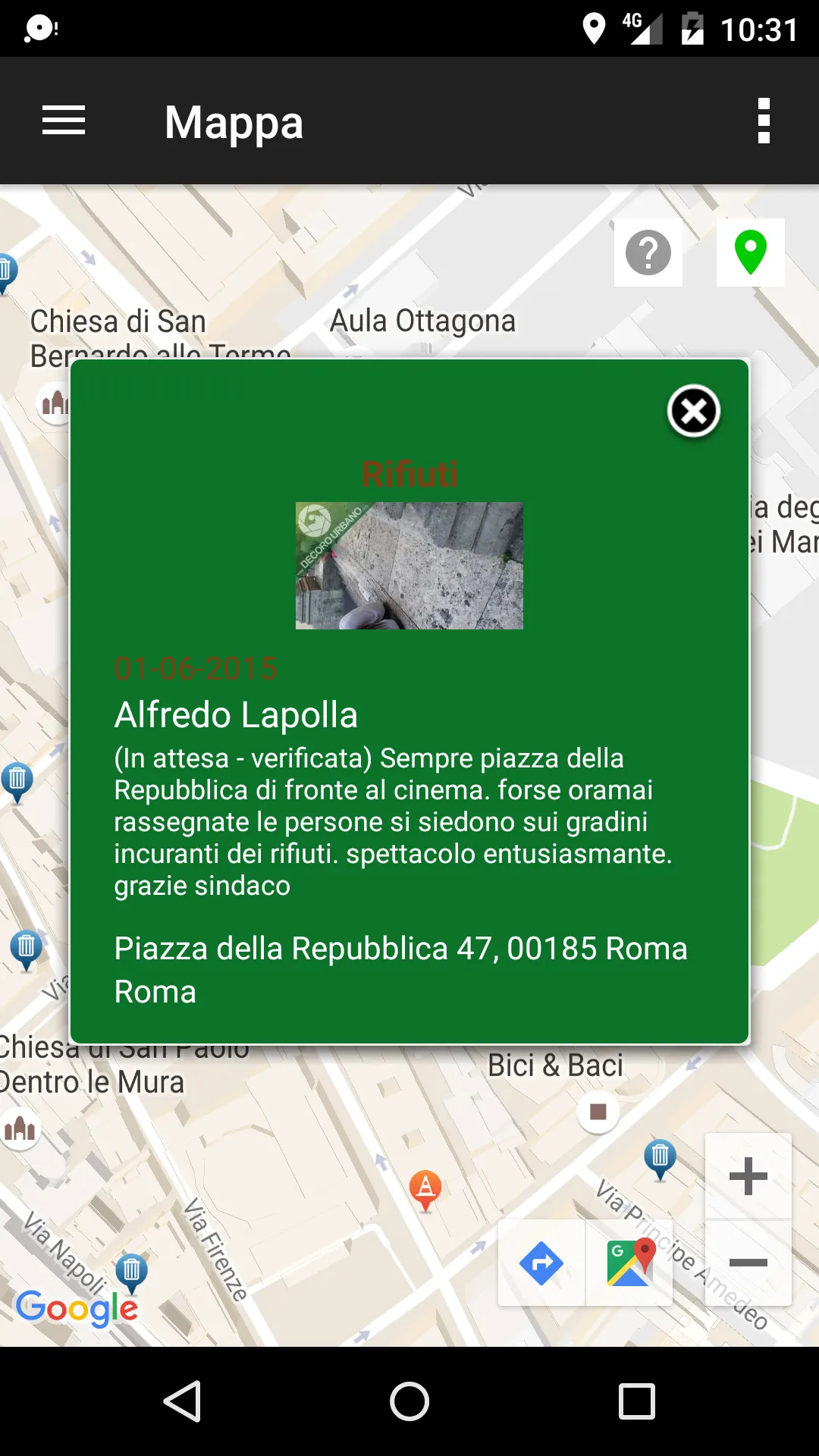 WeDU! Decoro Urbano | Indus Appstore | Screenshot