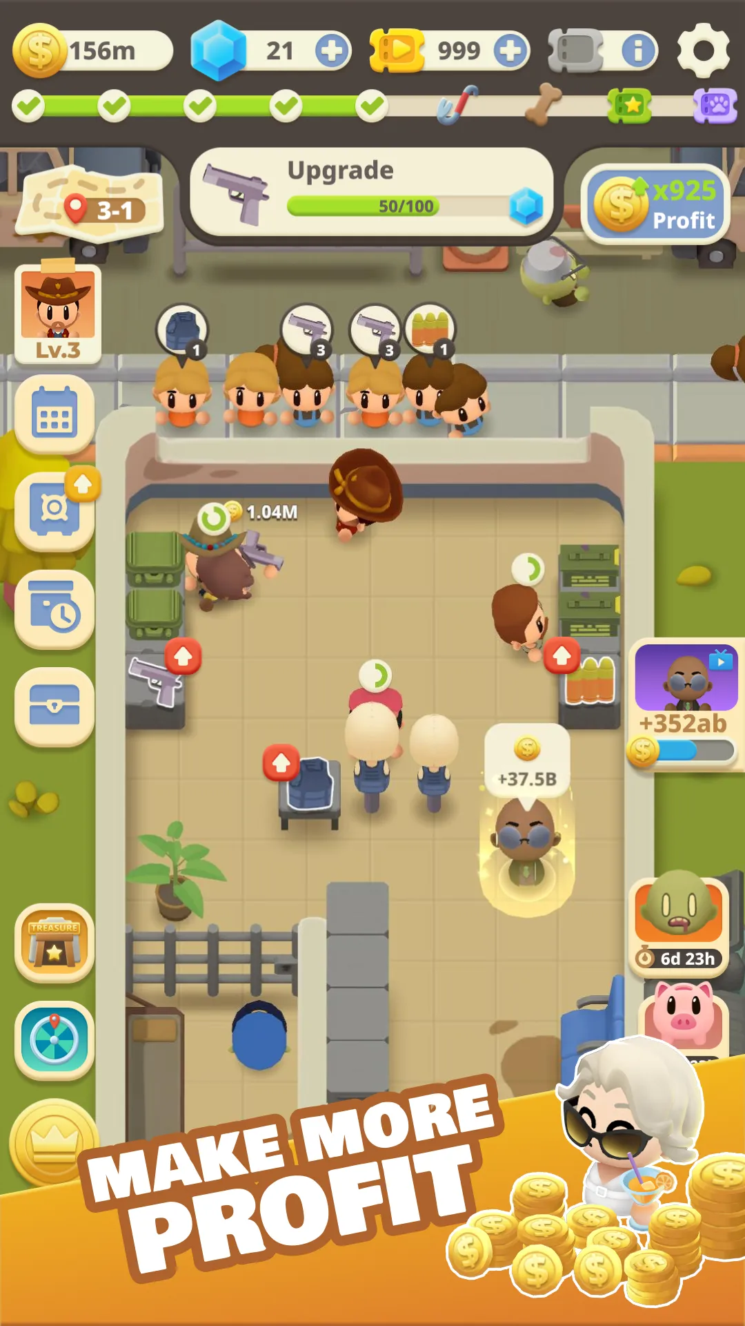 Idle Zombie: Survival Tycoon | Indus Appstore | Screenshot