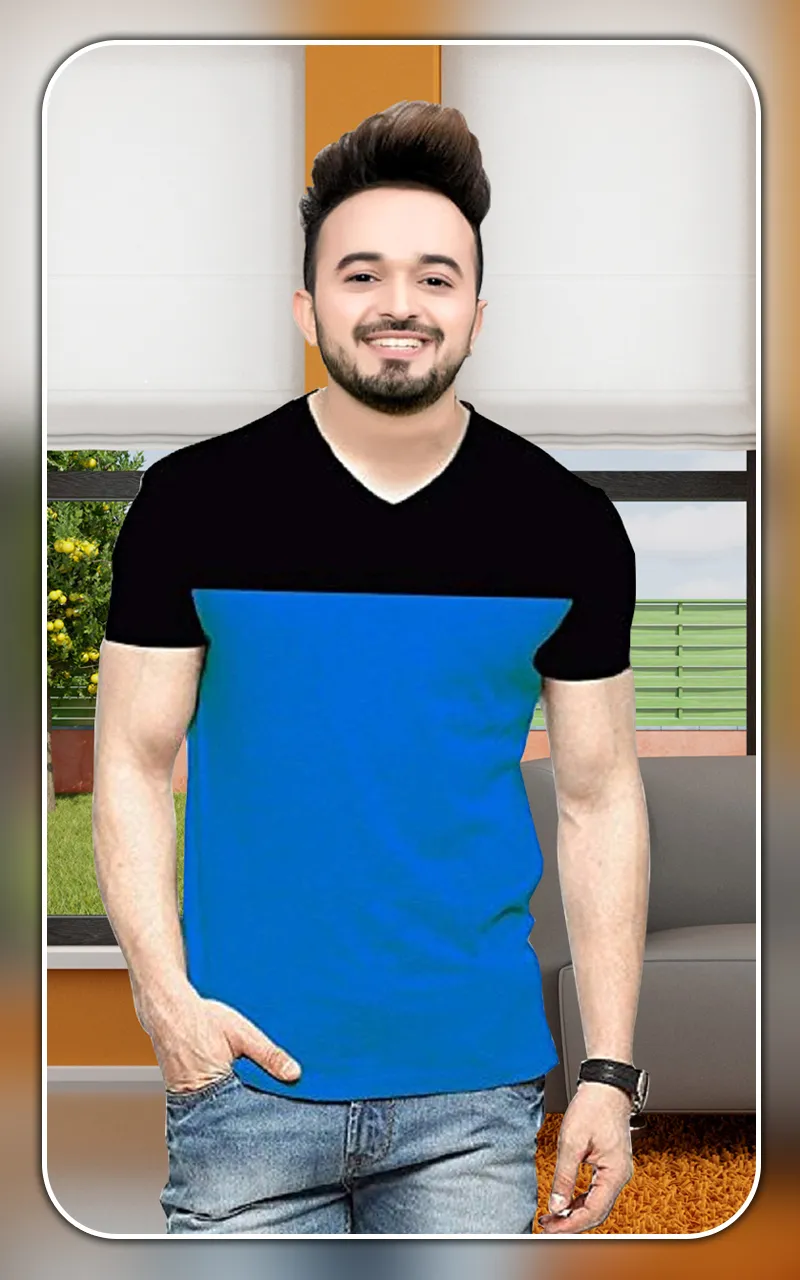 Men T shirt photo suit editor | Indus Appstore | Screenshot