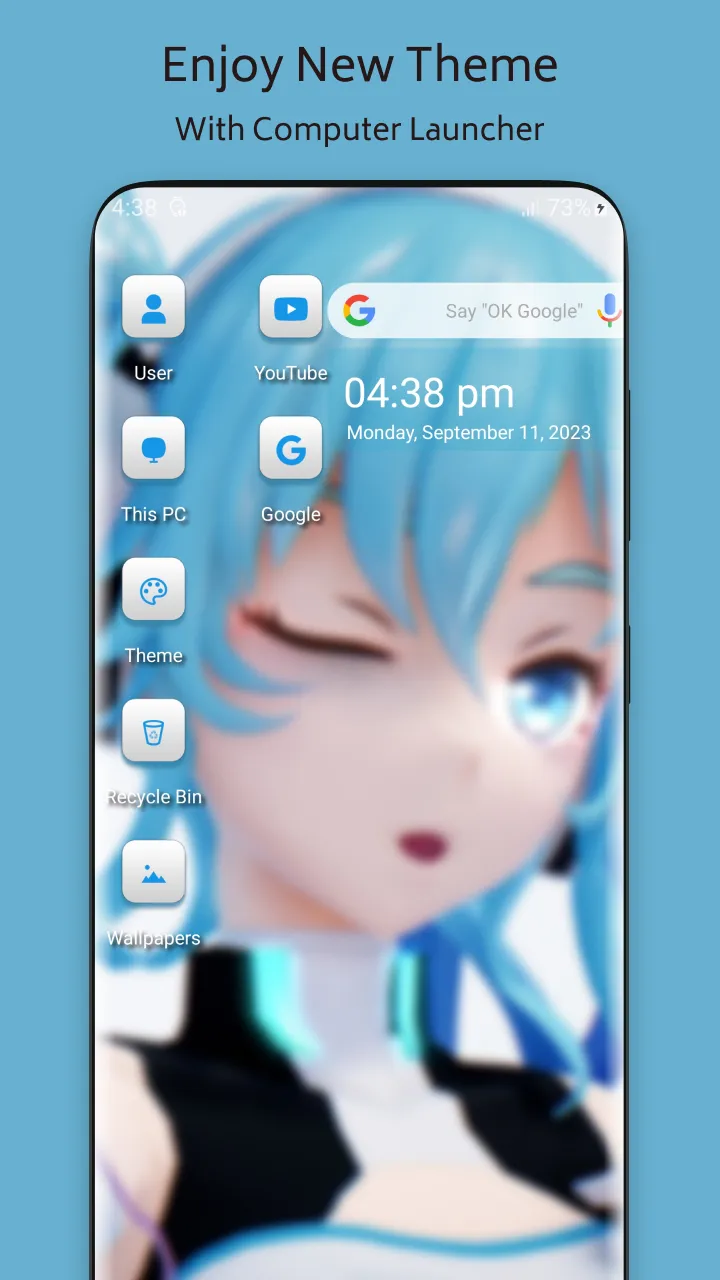 Anime Girl Theme for S23 | Indus Appstore | Screenshot