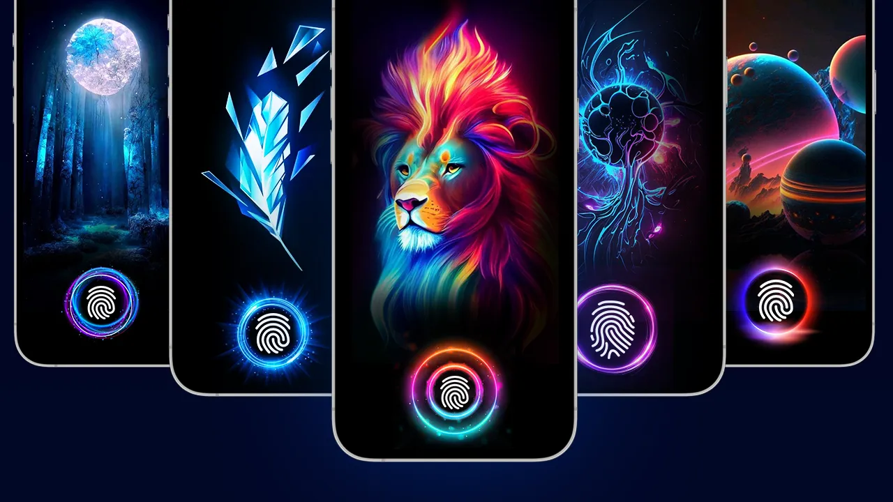 Fingerprint Live Animation HD | Indus Appstore | Screenshot