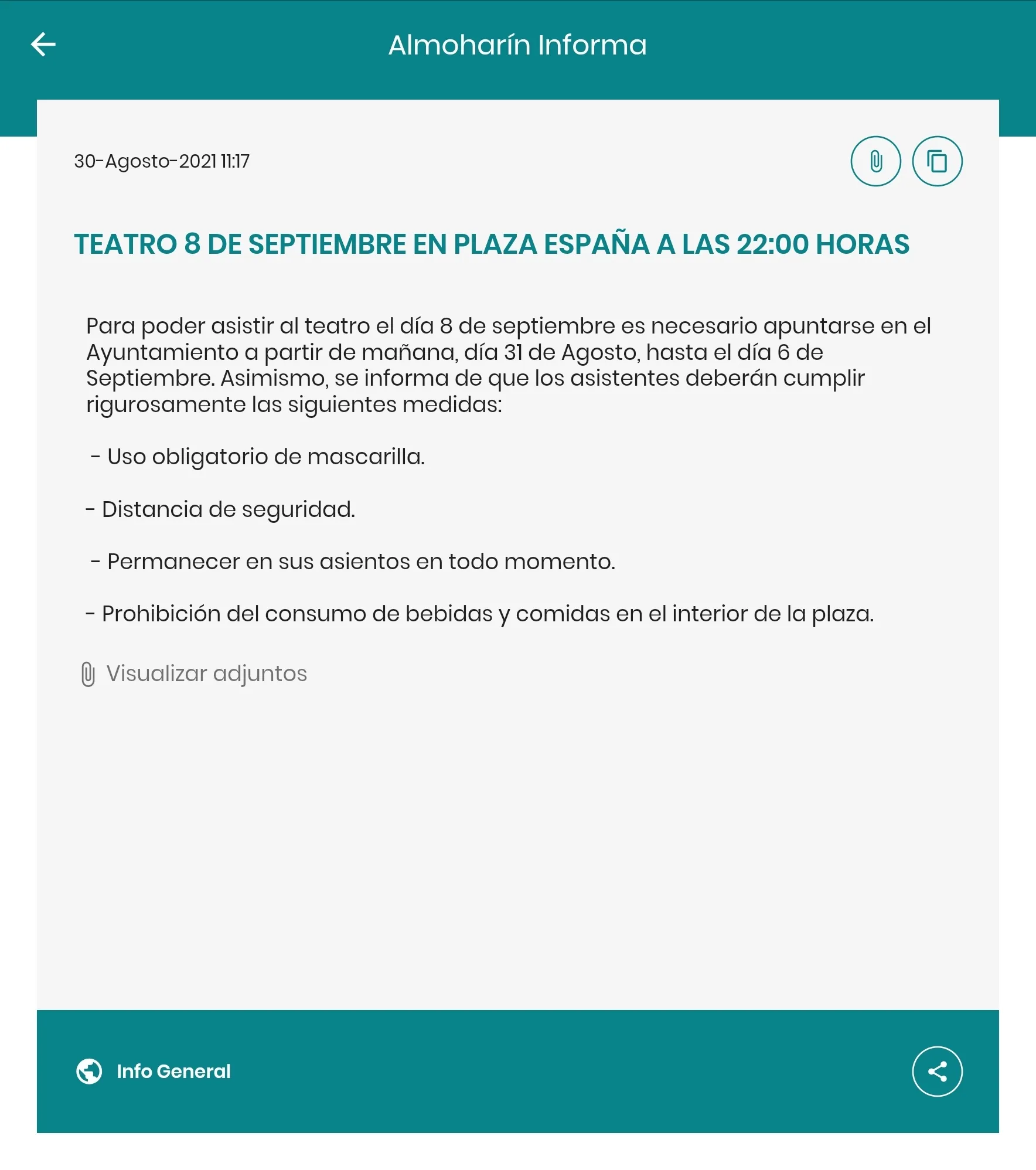 Almoharín Informa | Indus Appstore | Screenshot