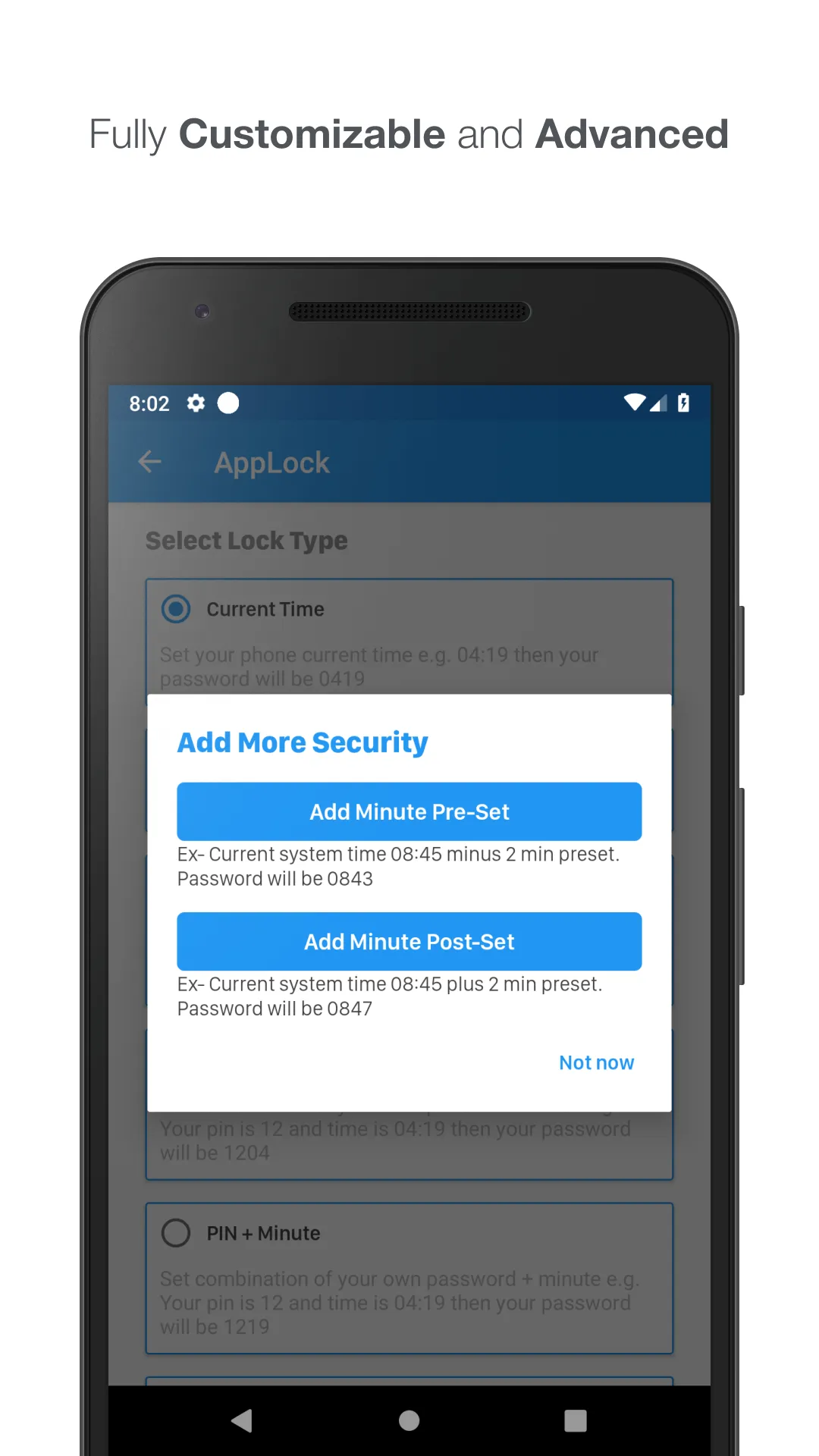 AppLock - Time Password | Indus Appstore | Screenshot