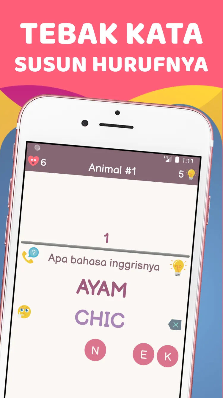 Kuis Bahasa Inggris - Kubis | Indus Appstore | Screenshot