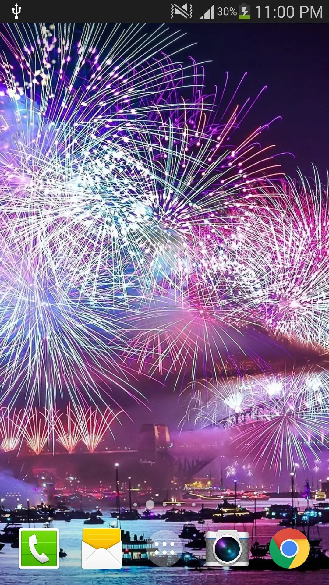 Fireworks Live Wallpaper | Indus Appstore | Screenshot