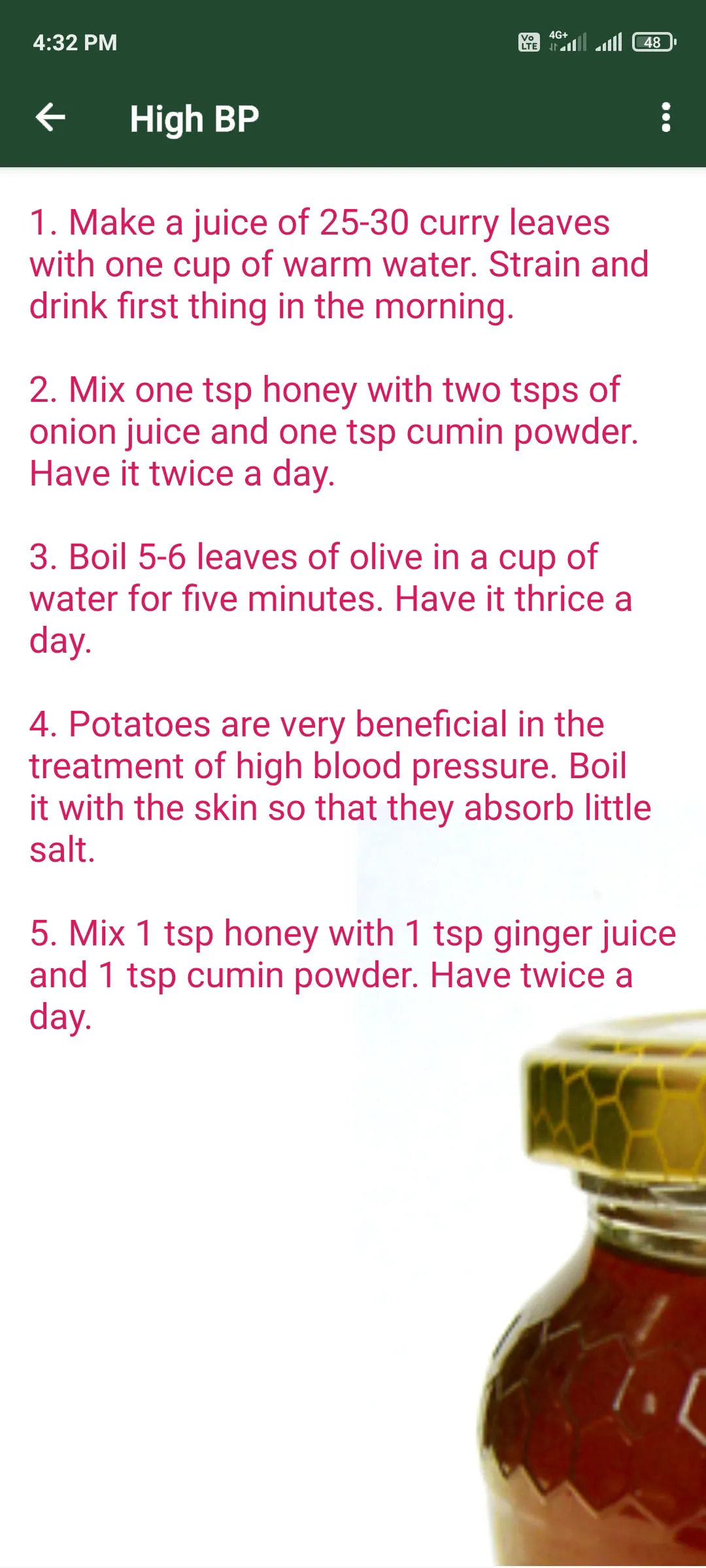 101 Natural Home Remedies Cure | Indus Appstore | Screenshot