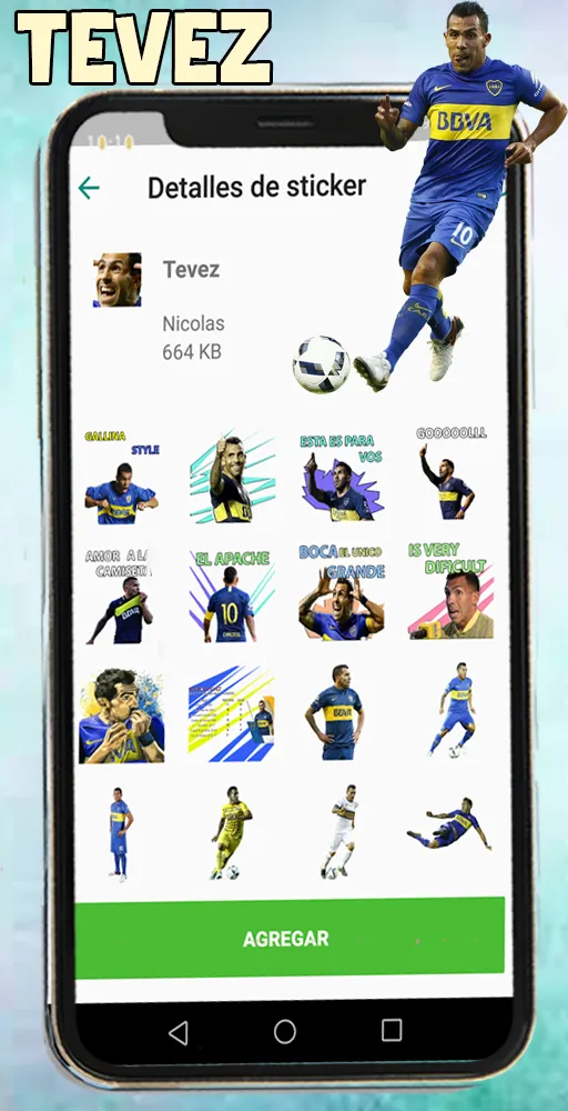 Stickers de Boca Juniors para  | Indus Appstore | Screenshot