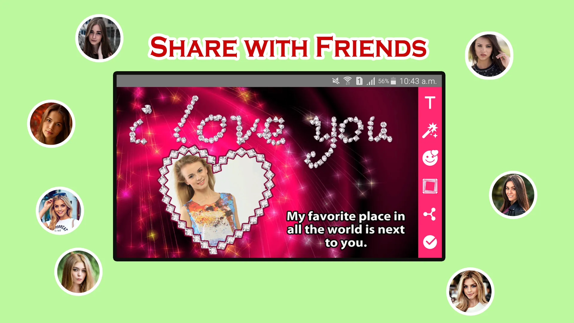 Lovely Photo Frames | Indus Appstore | Screenshot