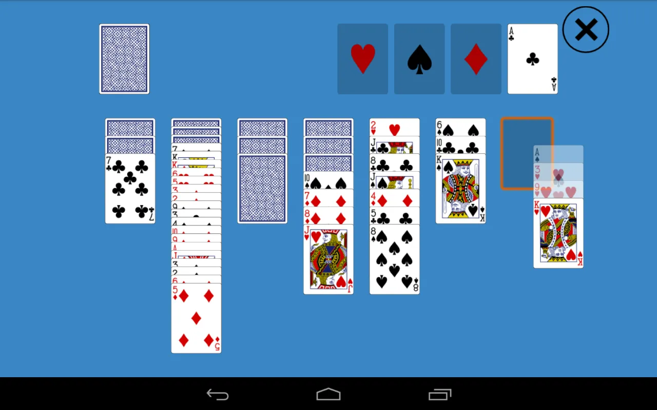 Classic Scorpion Solitaire | Indus Appstore | Screenshot