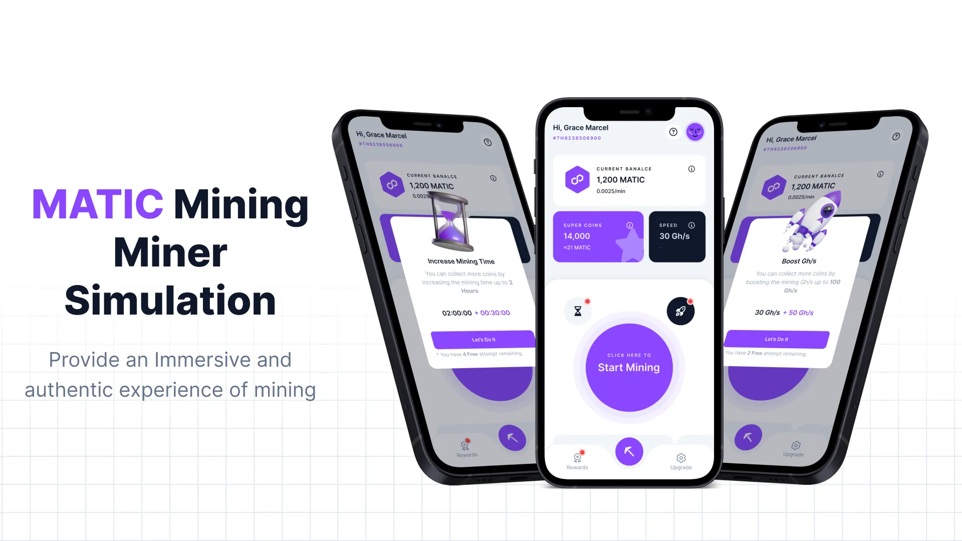 MATIC Mining Miner Simulation | Indus Appstore | Screenshot