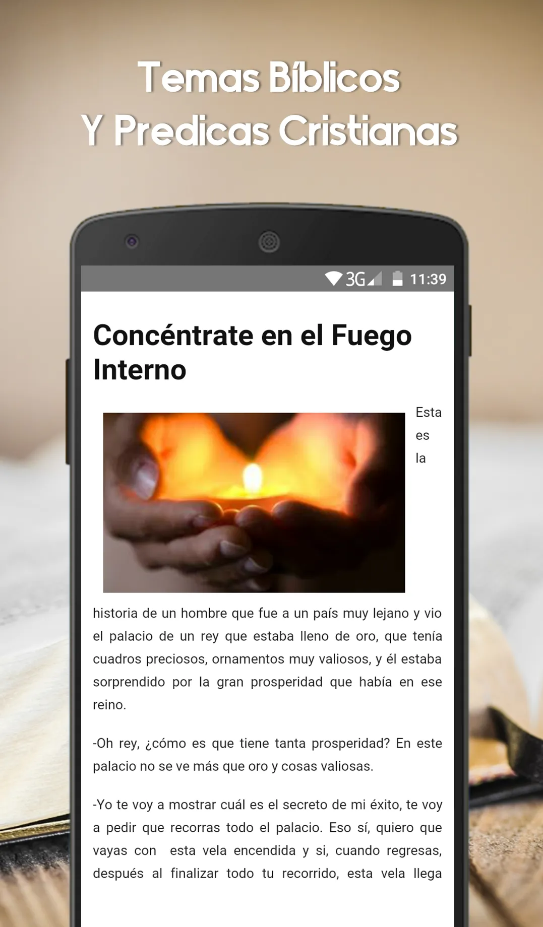 Temas Bíblicos y Predicas | Indus Appstore | Screenshot