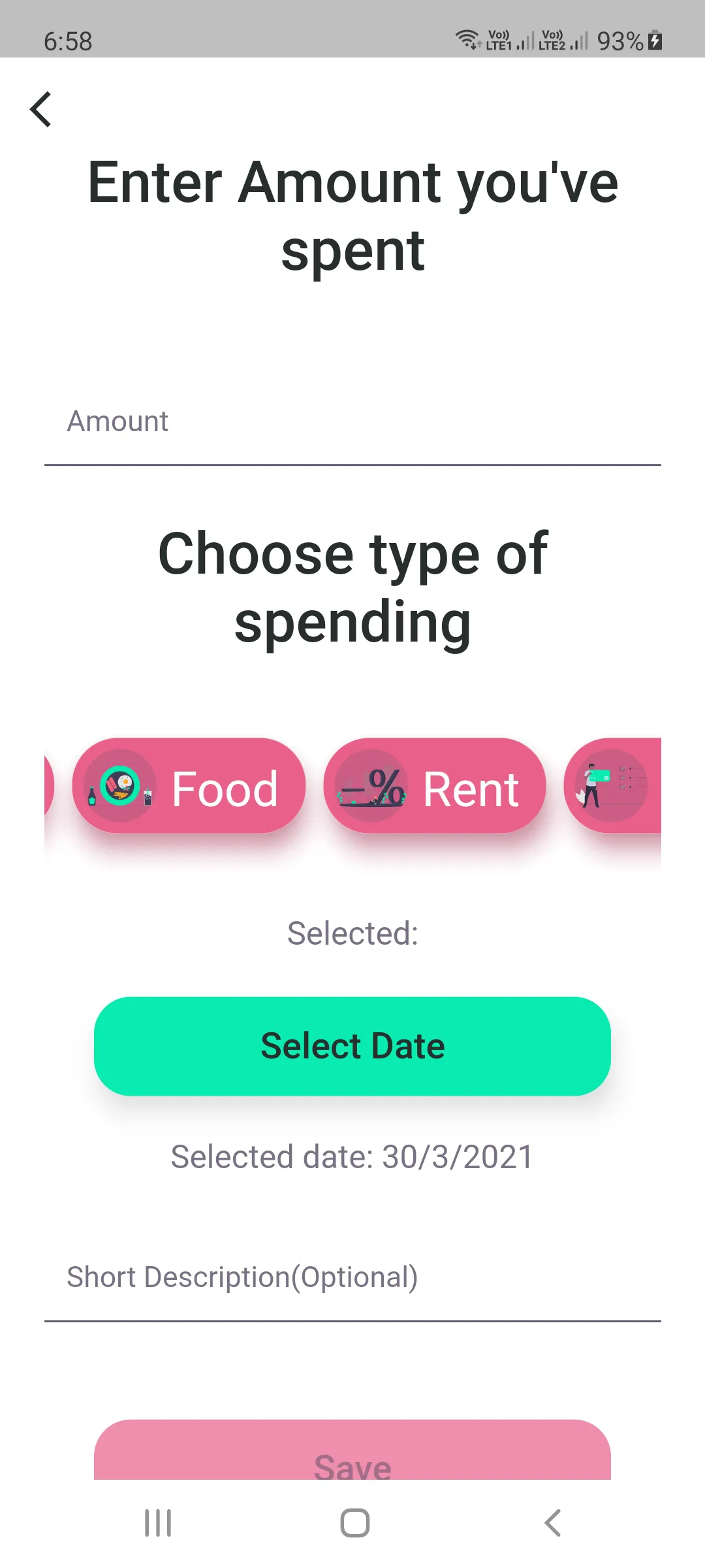 Spend Analytics | Indus Appstore | Screenshot