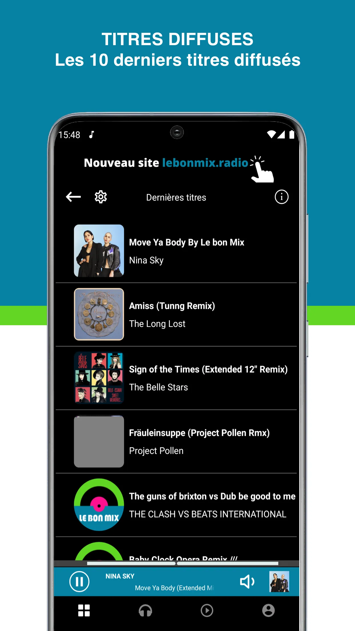 Lebonmix Radio | Indus Appstore | Screenshot