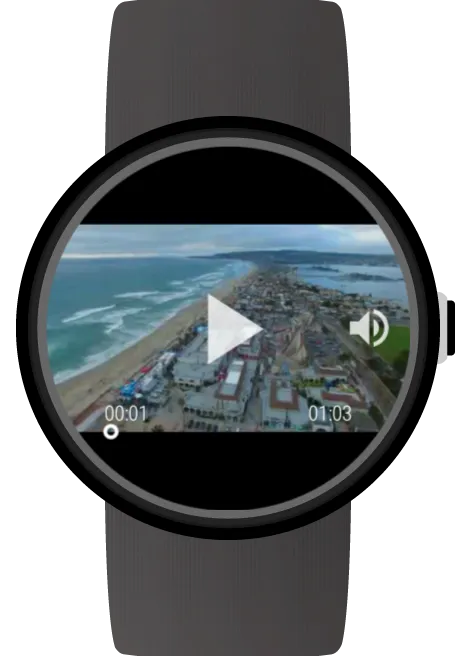 Video Gallery for Wear OS | Indus Appstore | Screenshot