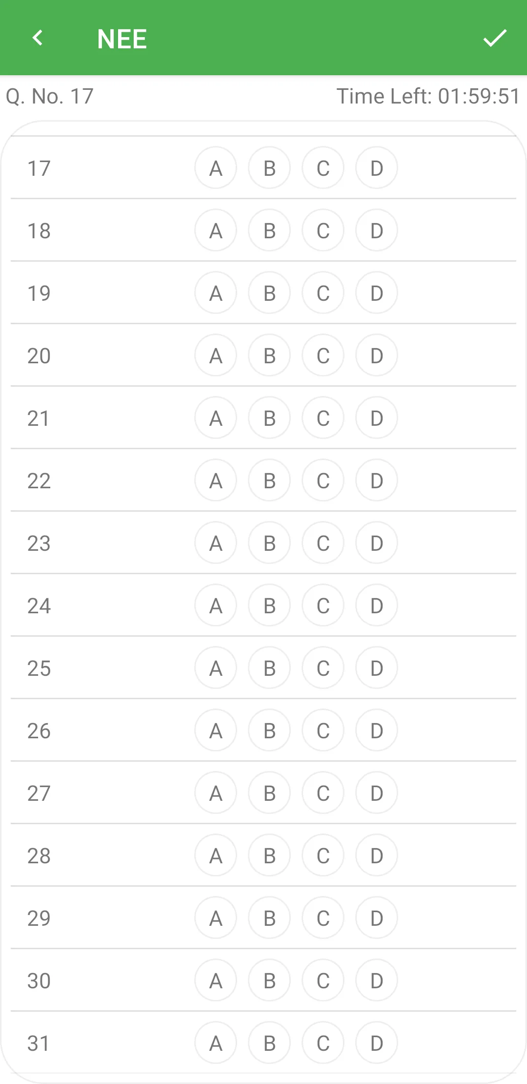 NEE (Navodaya Entrance Exam) | Indus Appstore | Screenshot