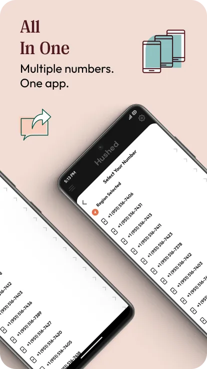 Hushed: US Second Phone Number | Indus Appstore | Screenshot
