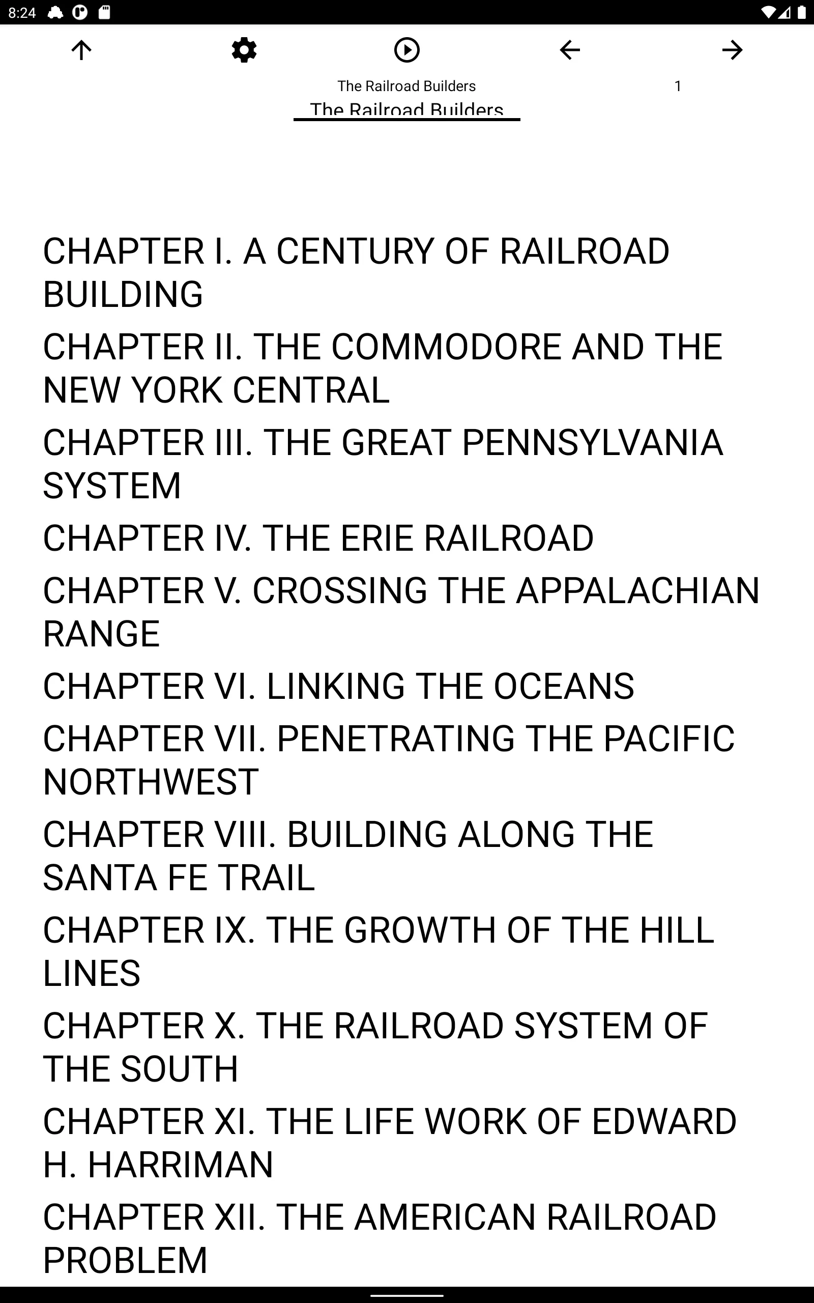 Book, The Railroad Builders | Indus Appstore | Screenshot