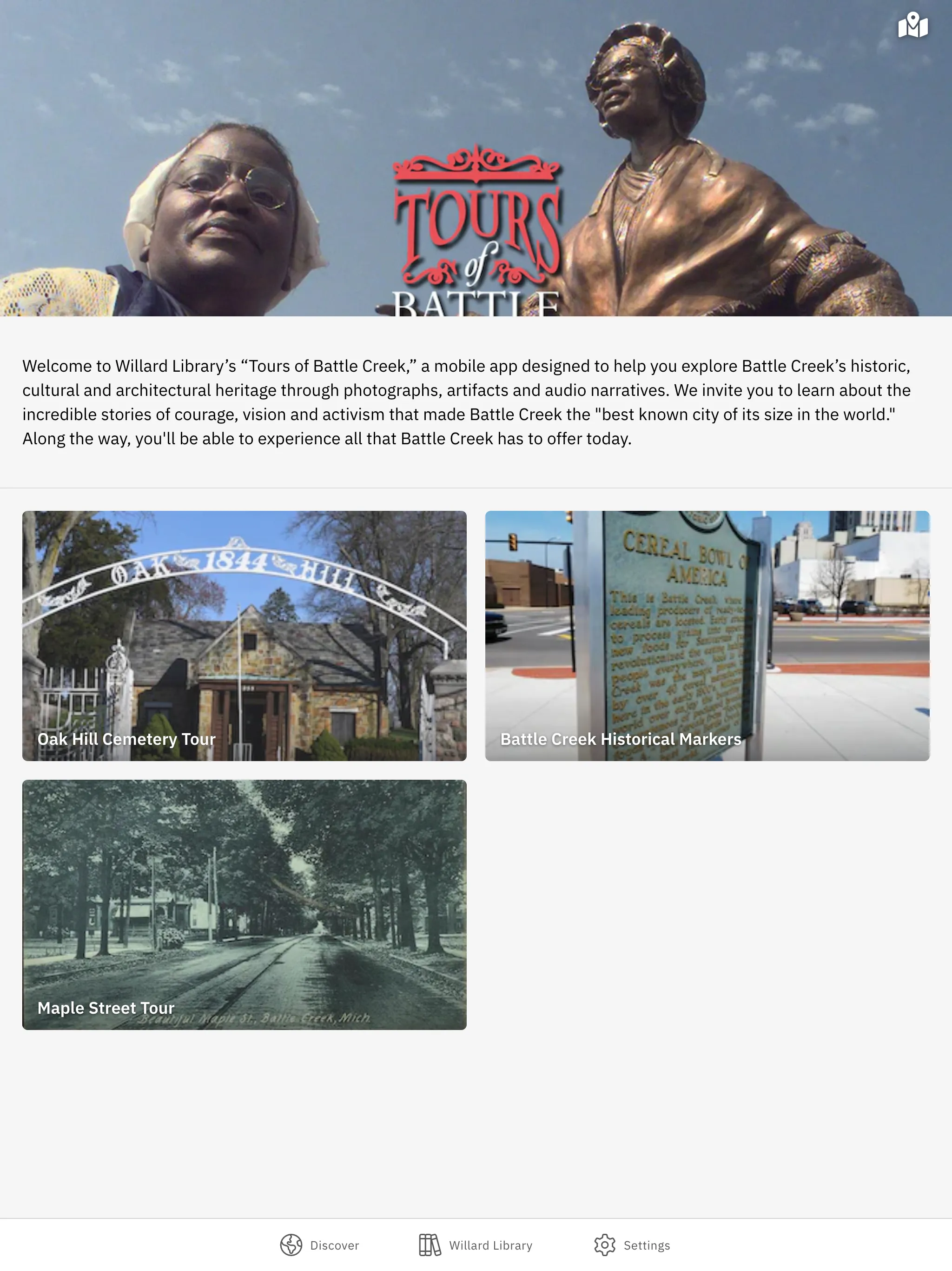 Tours of Battle Creek | Indus Appstore | Screenshot