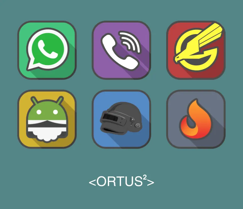 Ortus Square Icon Pack | Indus Appstore | Screenshot