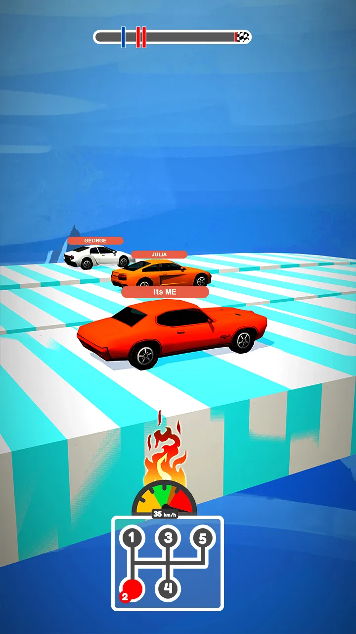 Gear Car Race 3D | Indus Appstore | Screenshot