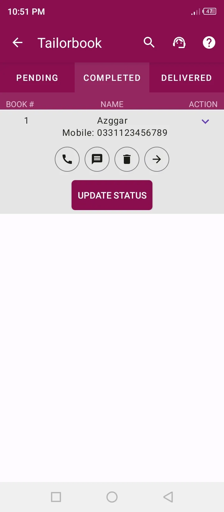 Tailor Book a tailor app | Indus Appstore | Screenshot