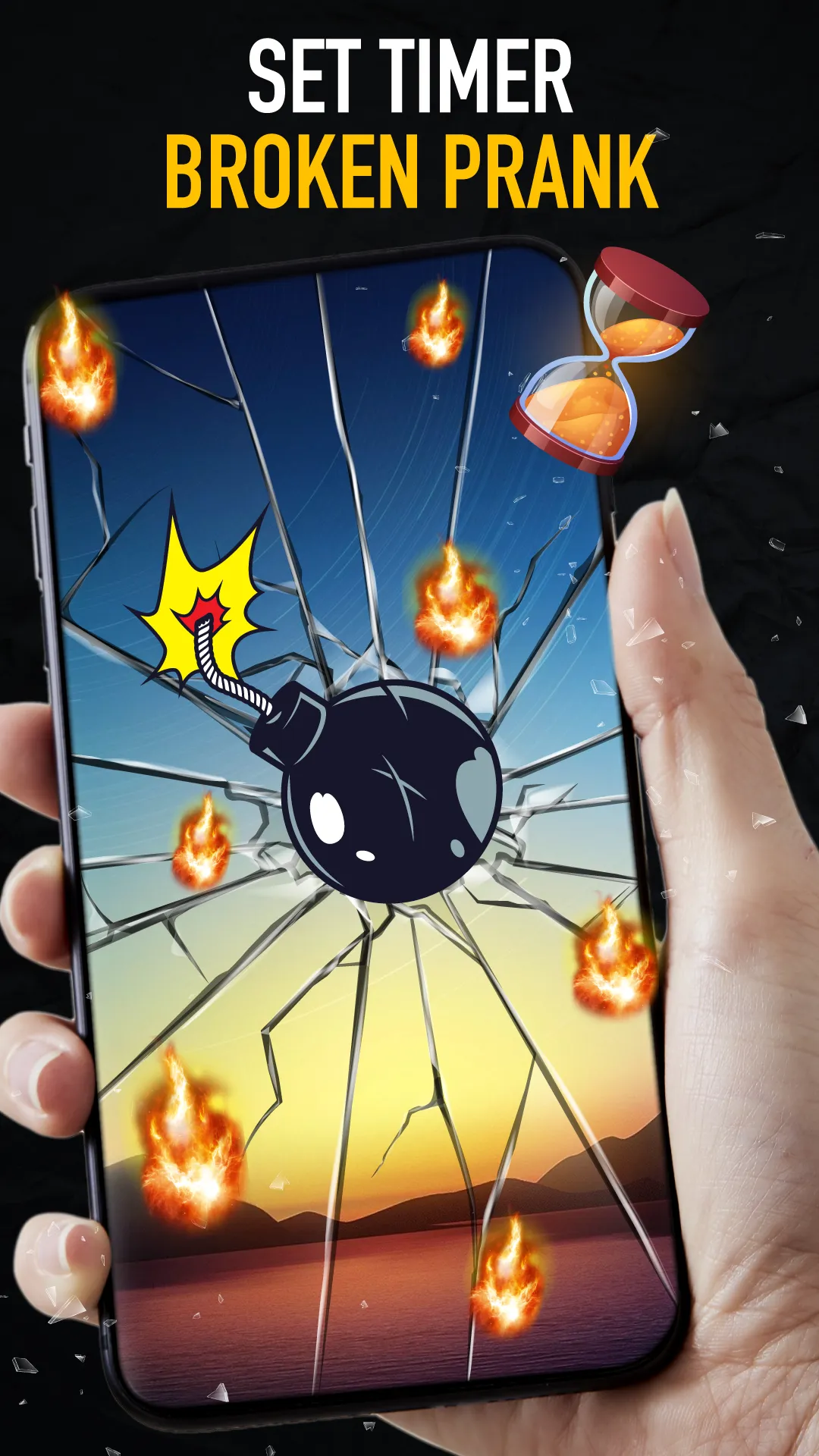 Broken Screen - Funny Pranks | Indus Appstore | Screenshot