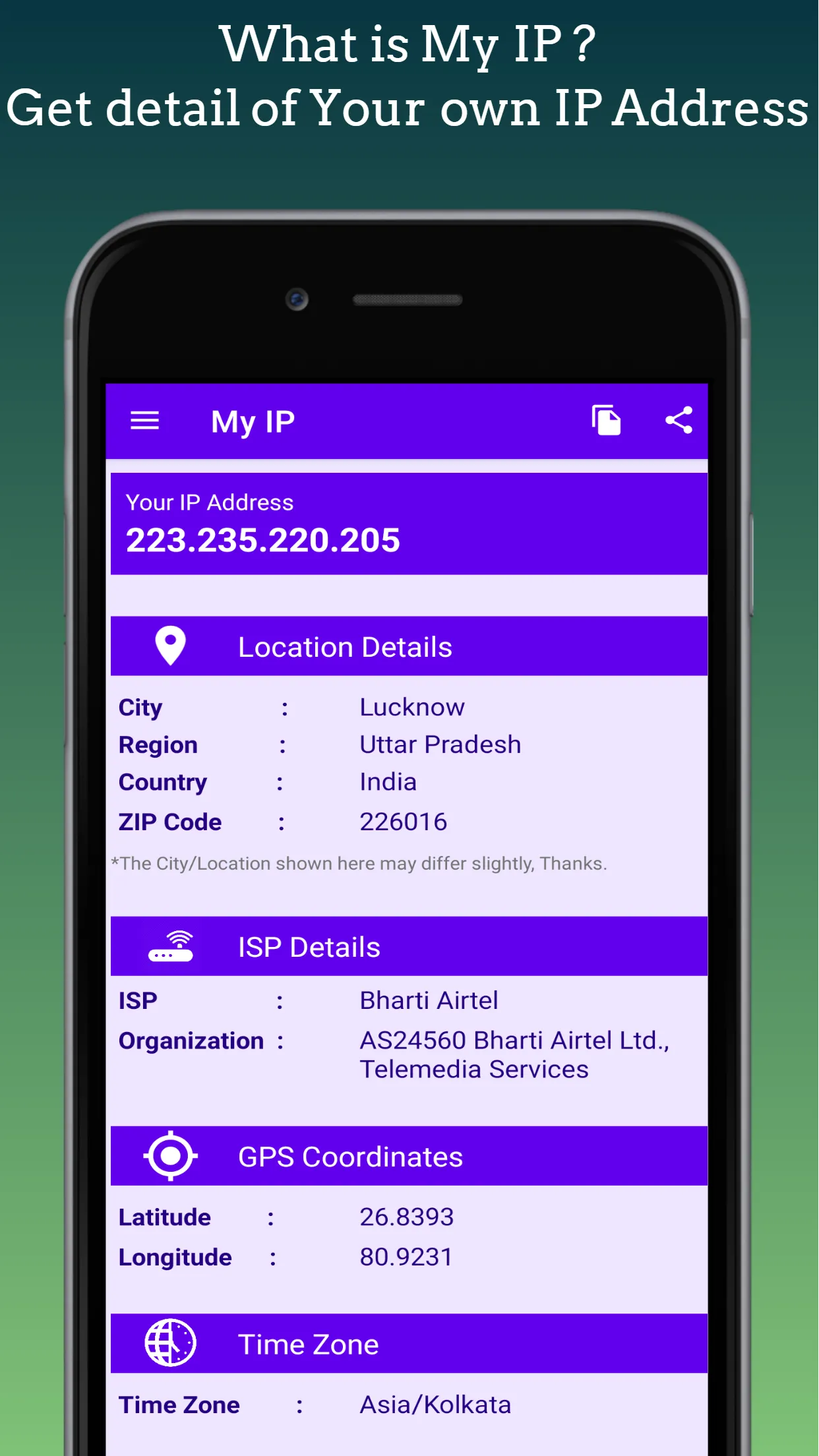 IP Tracker | Indus Appstore | Screenshot