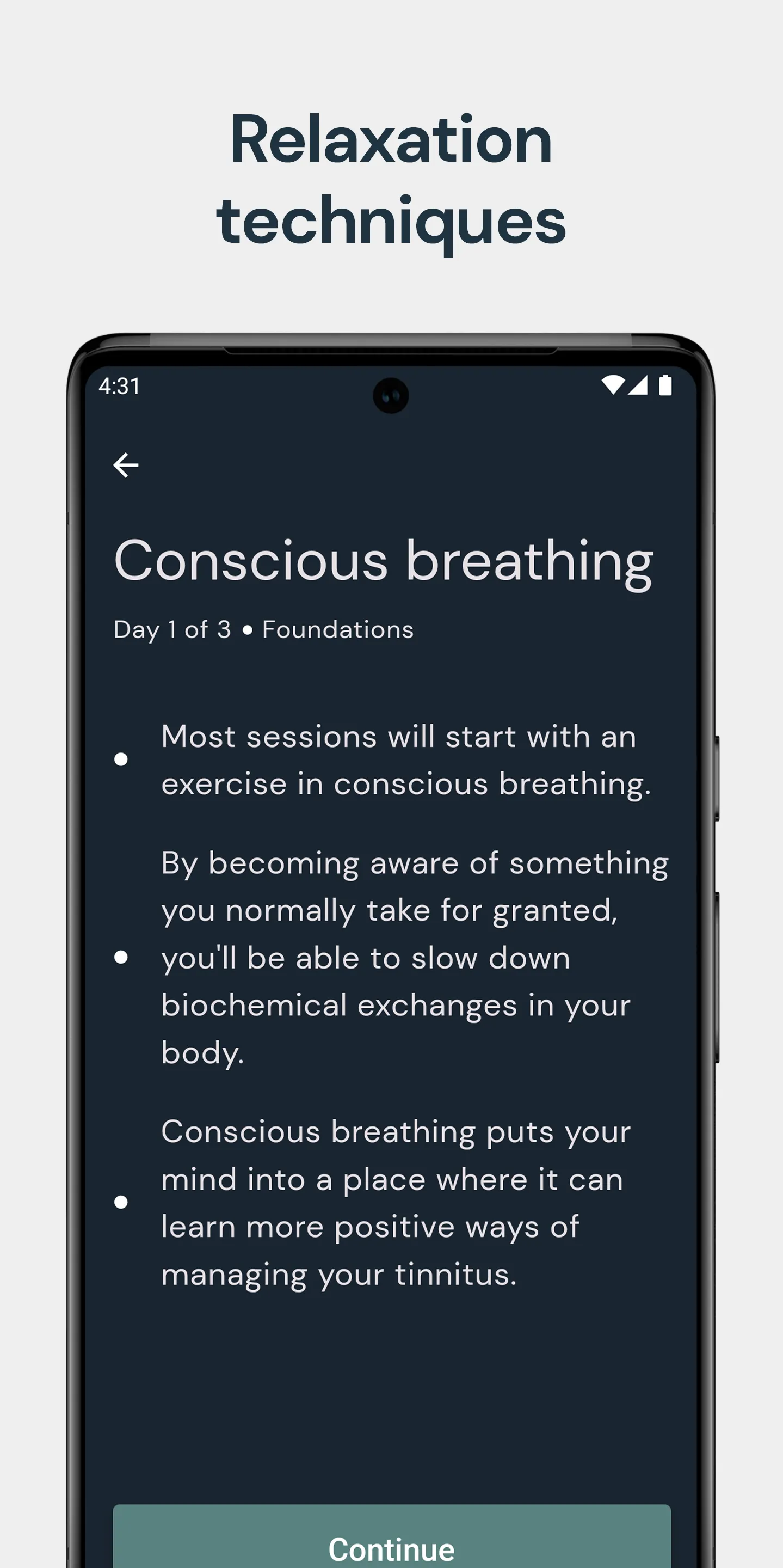 Oto: Tinnitus & Sleep Therapy | Indus Appstore | Screenshot