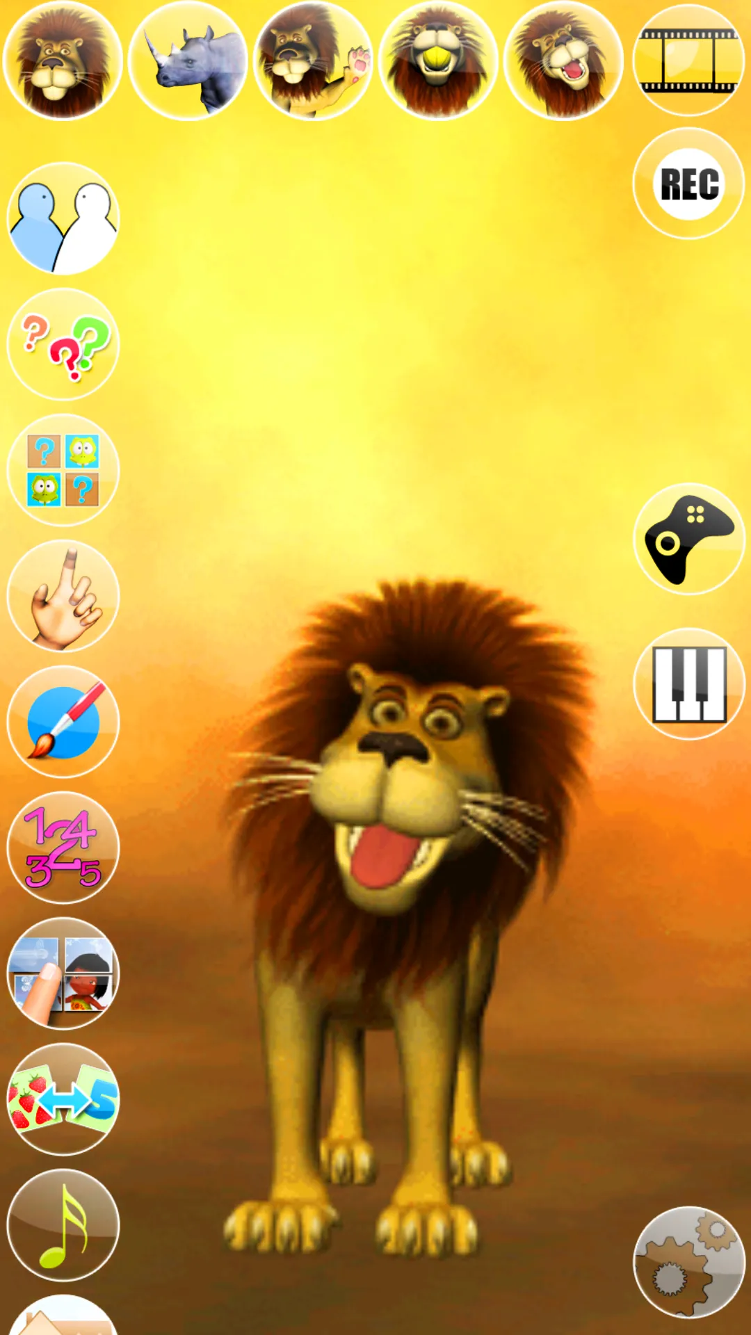 Talking Luis Lion | Indus Appstore | Screenshot