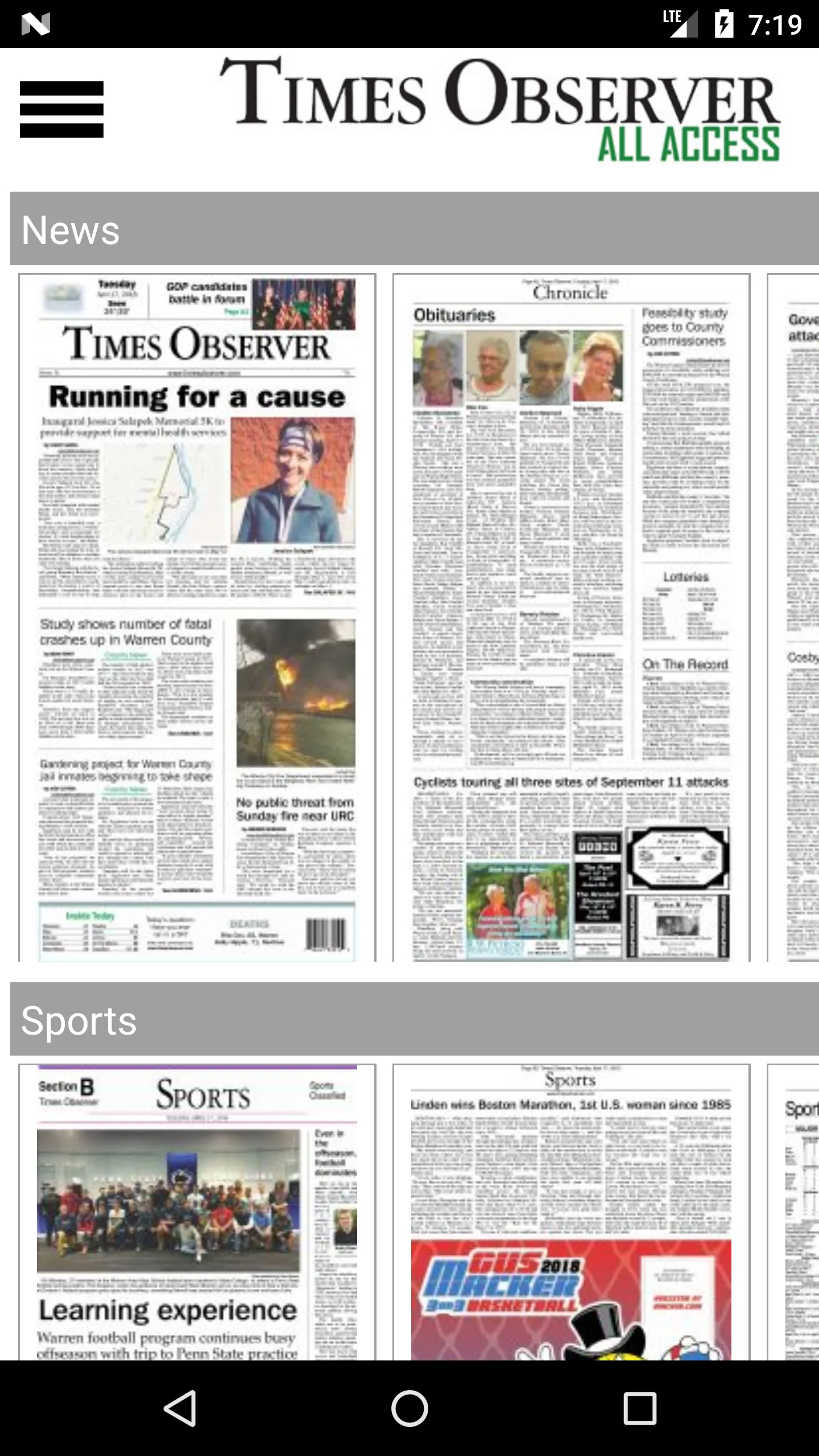 Times Observer All Access | Indus Appstore | Screenshot