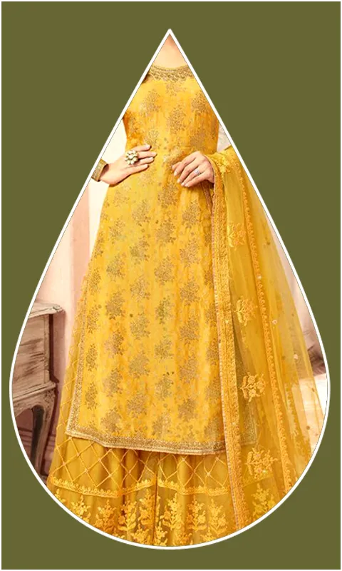 Women Sharara Dress Photo Suit | Indus Appstore | Screenshot