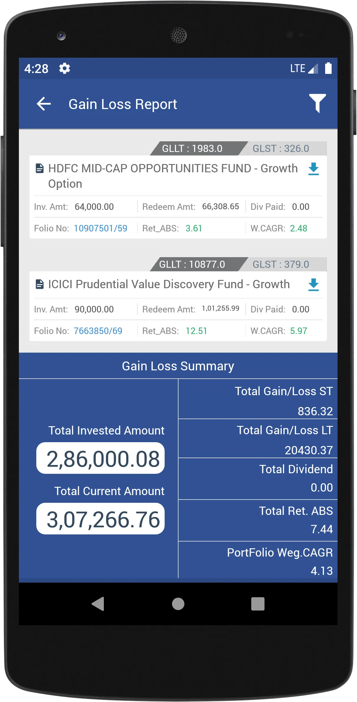 Infi Wealth | Indus Appstore | Screenshot