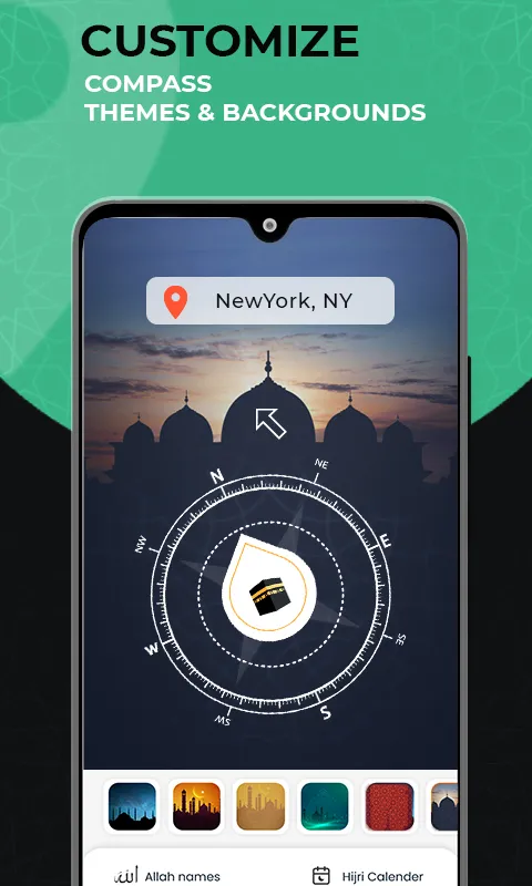 Qibla Finder Compass: Qibla Fi | Indus Appstore | Screenshot