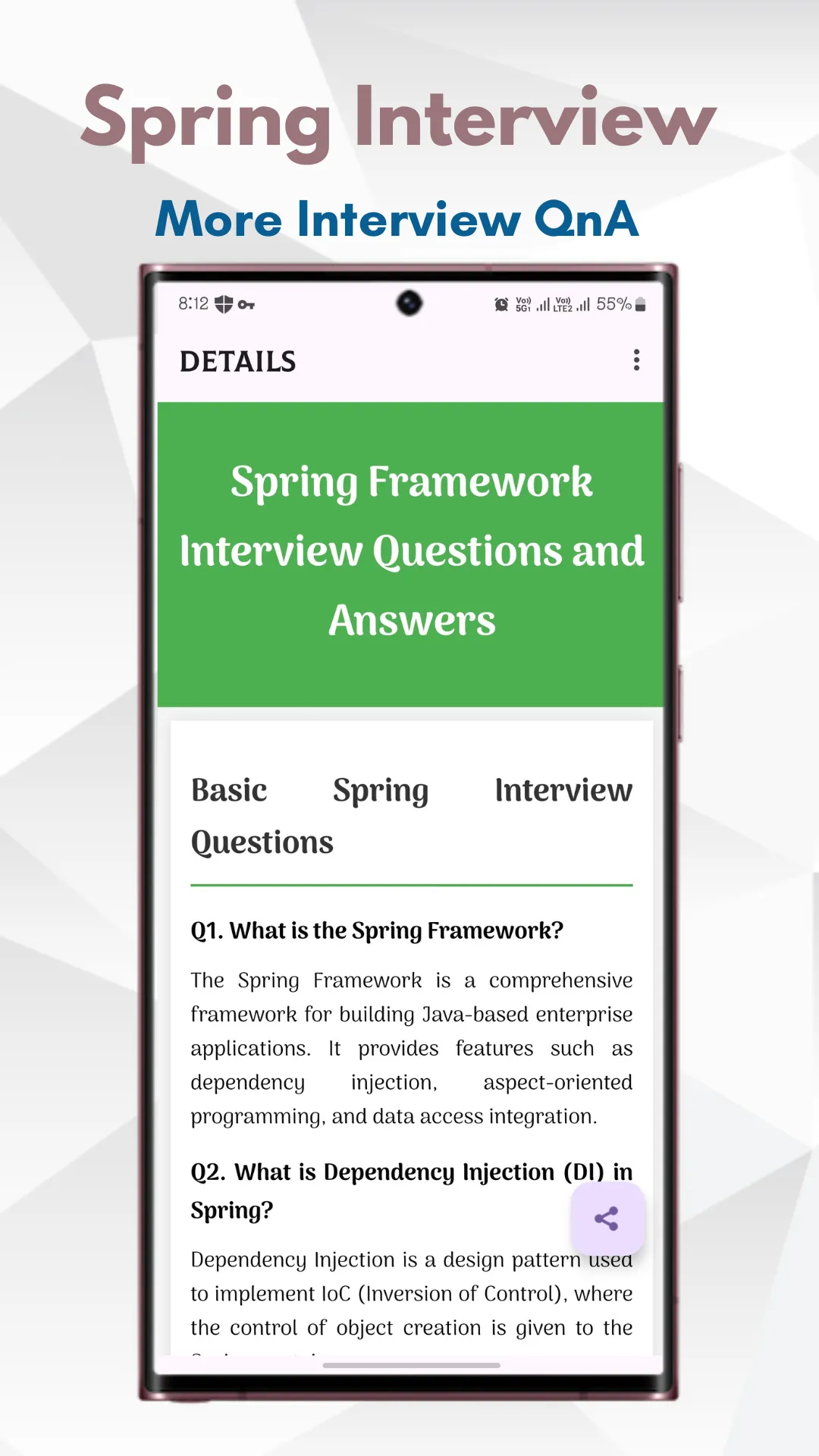 Learn Spring - Java Framework | Indus Appstore | Screenshot