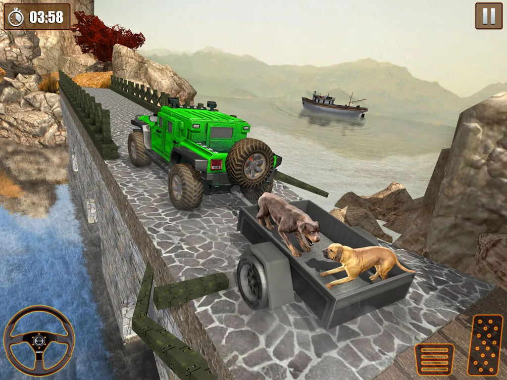 Offroad Dog Transport Driving  | Indus Appstore | Screenshot