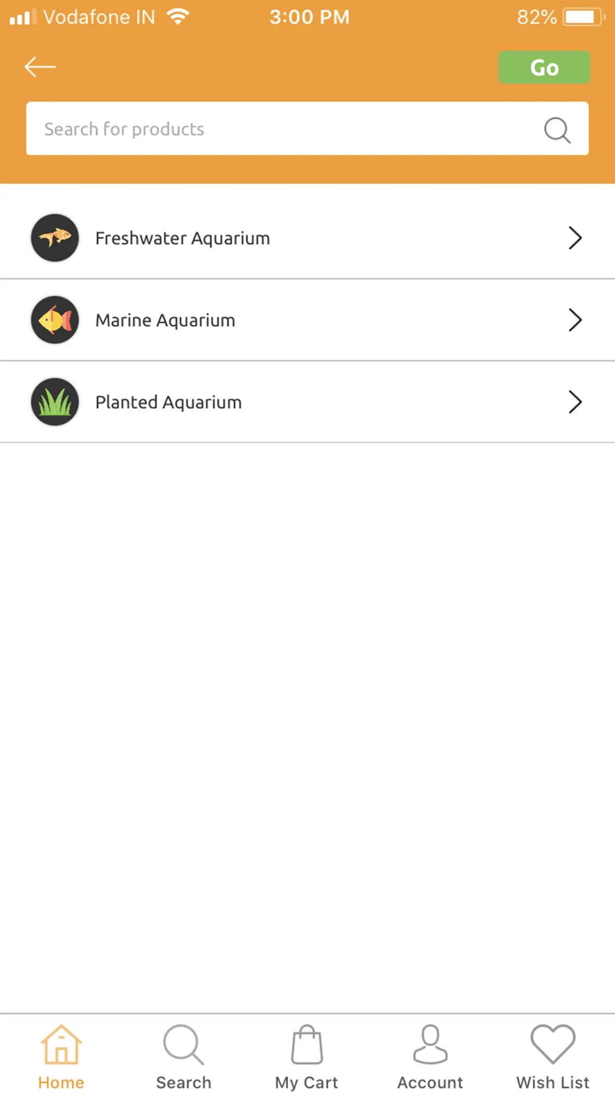 IndieFur Online Aquarium Store | Indus Appstore | Screenshot