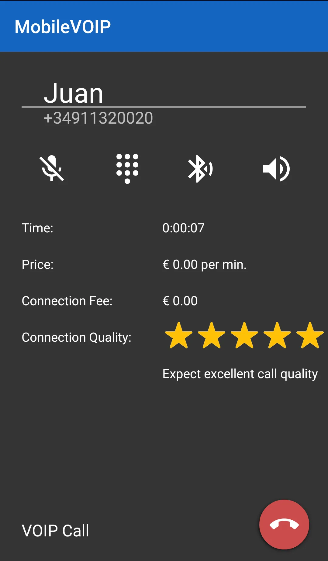 JustVoip voip calls | Indus Appstore | Screenshot