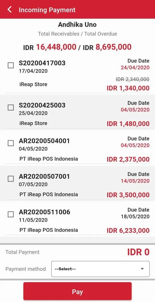 IREAP Invoice & Billing | Indus Appstore | Screenshot