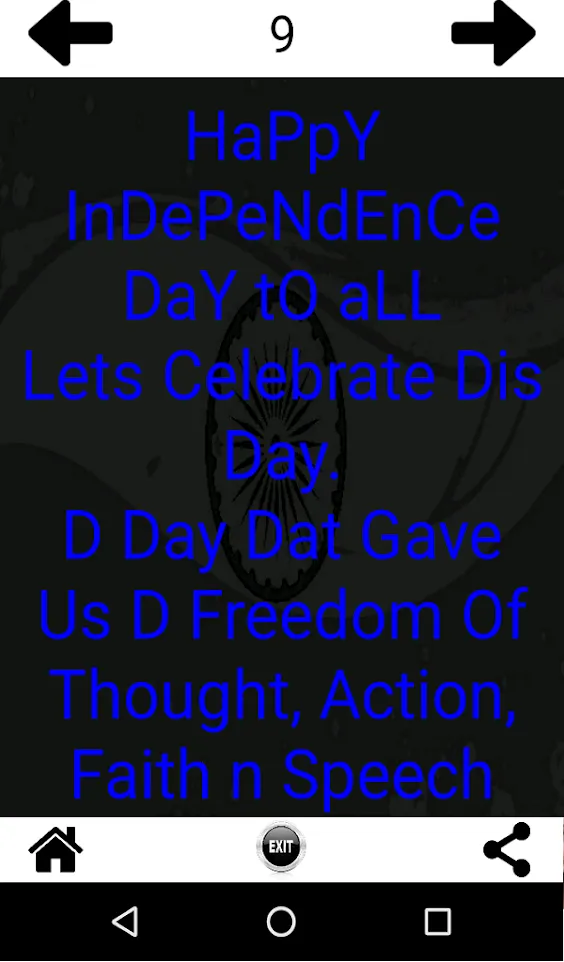 Independence Day Greeting Card | Indus Appstore | Screenshot