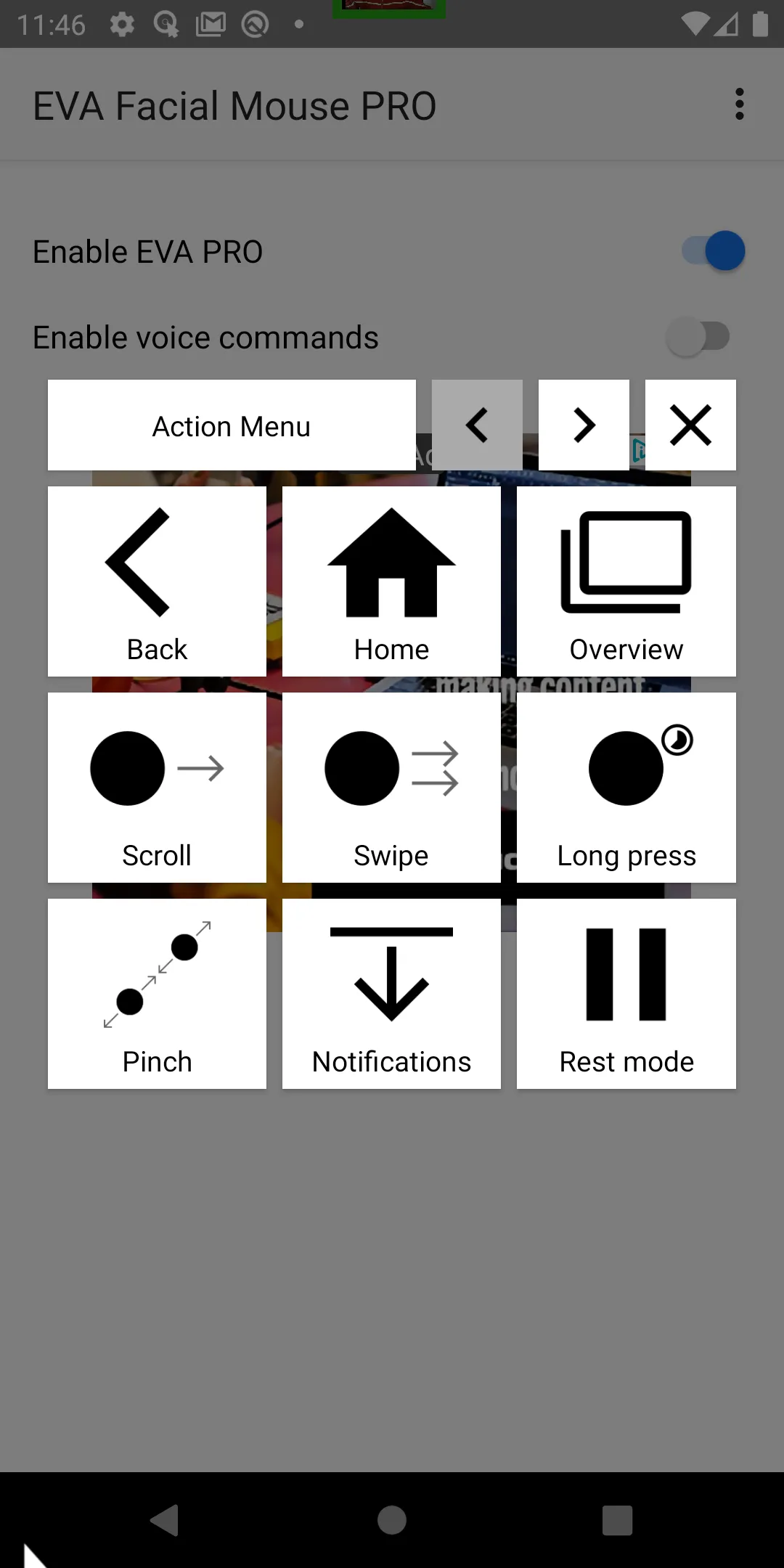 EVA Facial Mouse PRO | Indus Appstore | Screenshot