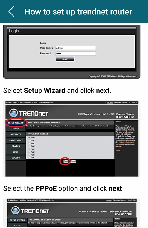 Trendnet Wifi Router Guide | Indus Appstore | Screenshot