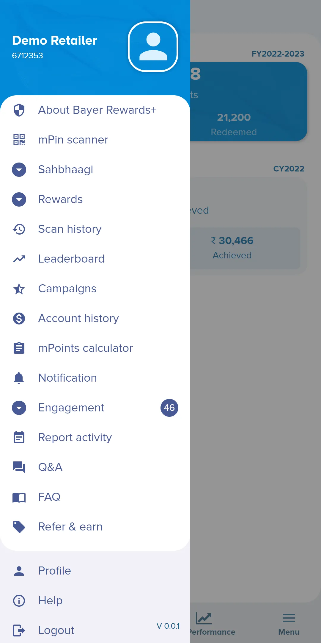 India Bayer Rewards Plus | Indus Appstore | Screenshot