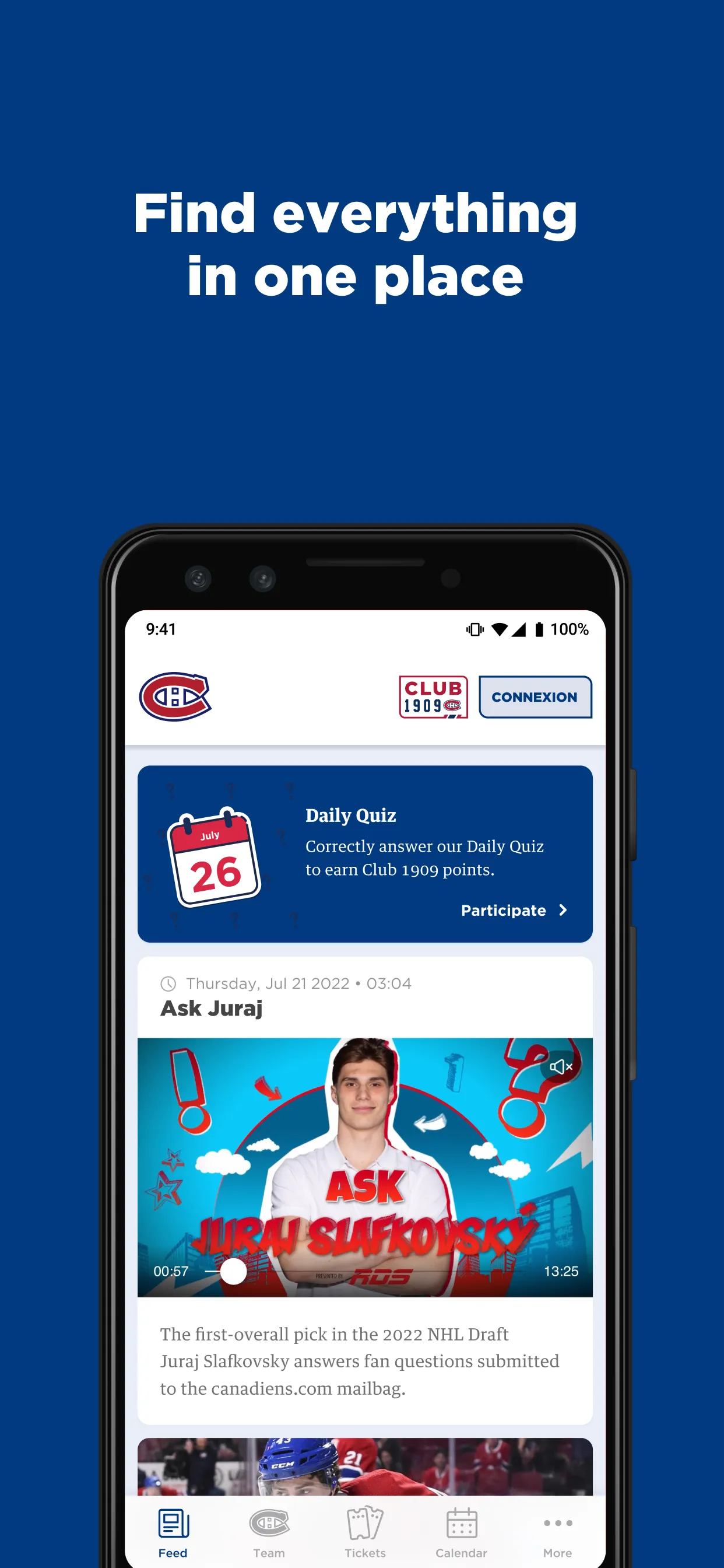 Montréal Canadiens | Indus Appstore | Screenshot